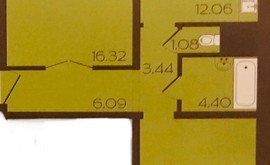 Фото 3: 2 комн. квартира, 64 м², 10/10 эт. - Рост Недвижимость