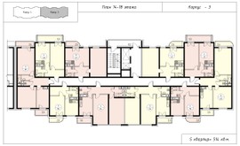Фото 3: 1 комн. квартира, 45.4 м², 18/16 эт. - Рост Недвижимость