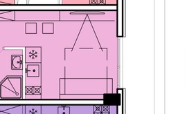 Фото 1: Студия комн. квартира, 19 м², 8/4 эт. - Рост Недвижимость