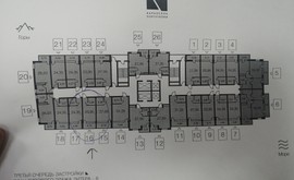 Фото 2: Студия комн. квартира, 23.9 м², 13/8 эт. - Рост Недвижимость