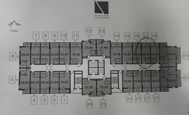 Фото 1: Студия комн. квартира, 24.22 м², 13/3 эт. - Рост Недвижимость