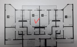 Фото 3: 1 комн. квартира, 50.47 м², 9/9 эт. - Рост Недвижимость