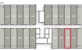 Фото 3: Студия комн. квартира, 29.92 м², 20/7 эт. - Рост Недвижимость
